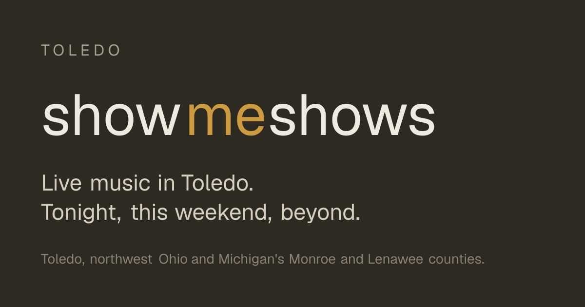 Metal shows in Toledo · showmeshows