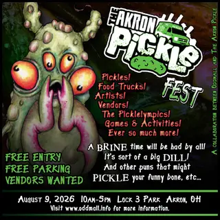 Akron Pickle Fest logo