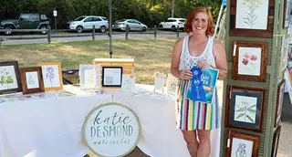 Anderson Park District's A Fair of the Arts logo