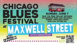 Chicago Blues Festival logo