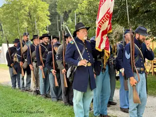 Hale Farm & Village Civil War Weekend logo