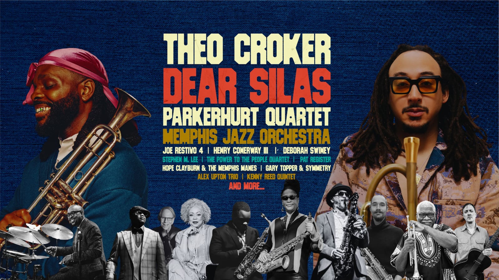 Jazz Reeds Memphis Jazz Festival 2026 lineup · Oct 9–11 · showmeshows