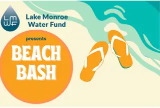 Monroe Lake Water Fund Beach Bash logo