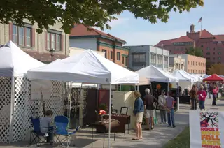Rocky River Fall Arts Festival logo