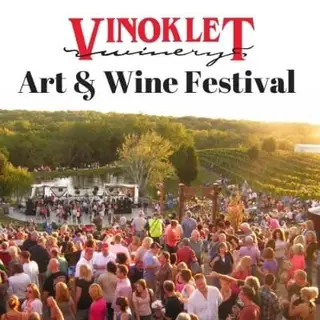 Vinoklet Art & Wine Festival logo
